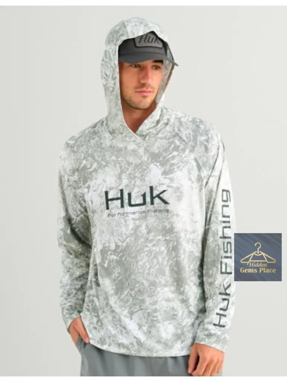 Men's Performance Long Sleeve Crew Rash Guard Shirt